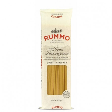 RUMMO - Pâtes spaghetti épais n° 5 Lenta Lavorazione - paquet de 500 g Sonico.fr