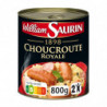 WILLIAM SAURIN - Choucroute Royale Riesling - Plat cuisiné - boite de 800 g Sonico.fr
