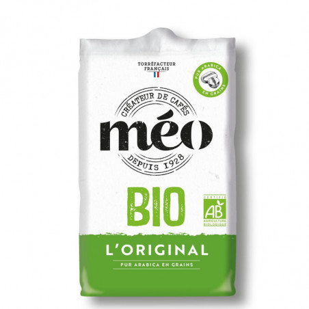 MEO - L'Original Café en grains Bio - Sachet de 500 g Sonico.fr