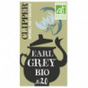 CLIPPER - Thé Noir Earl Grey bio - boite de 20 sachets - 30 g Sonico.fr
