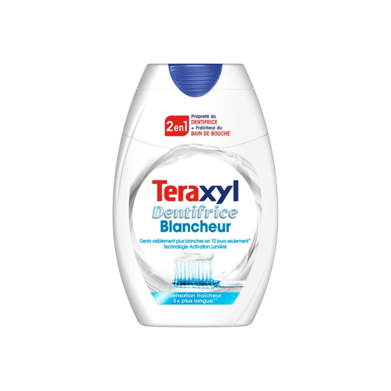 TERAXYL - Dentifrice 2 en 1 Blancheur - flacon de 75 ml Sonico.fr
