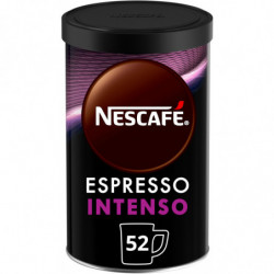NESCAFE - Espresso Intenso Café soluble 100% arabica 52 tasses - boite de 95 g Sonico.fr