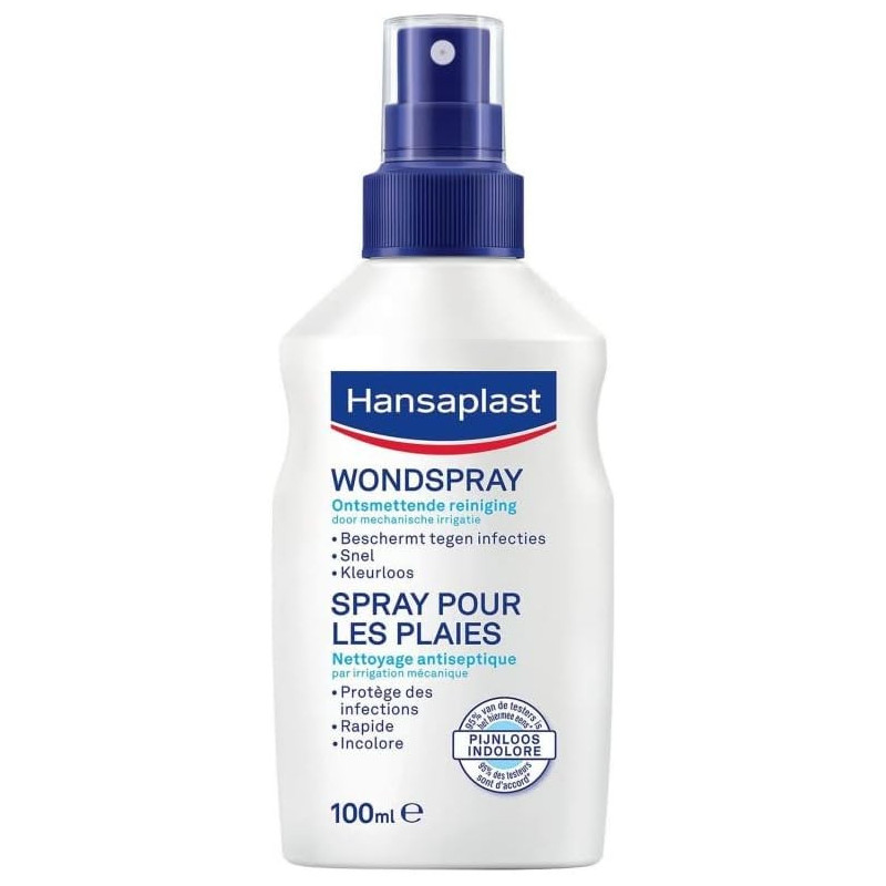 HANSAPLAST - Spray Antiseptique Adulte - flacon de 100 ml Sonico.fr