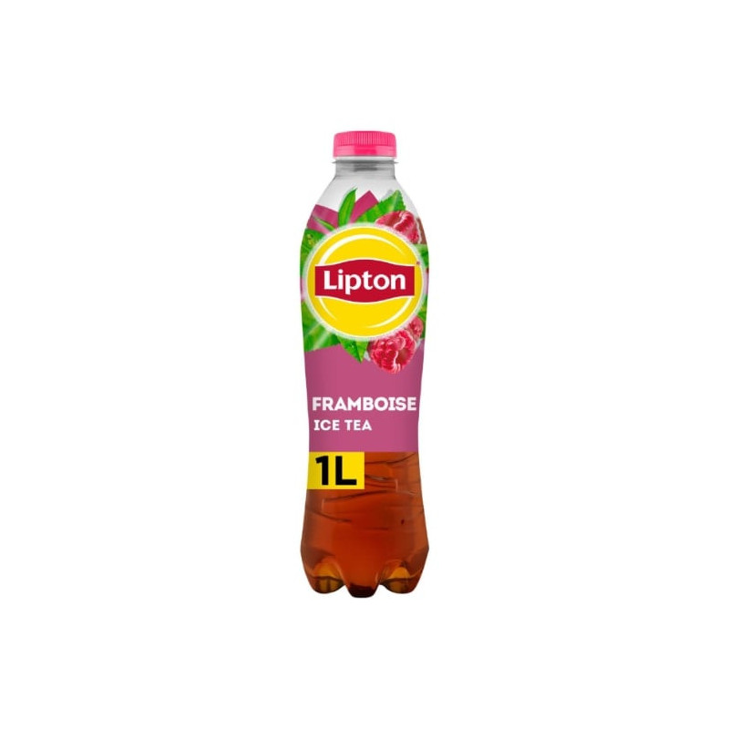 LIPTON - Ice Tea thé Framboise - bouteilles de 1 l Sonico.fr