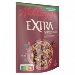 KELLOGG'S - Extra Fruits rouges Céréales - paquet de 450 g Sonico.fr