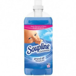 SOUPLINE - Grand Air 52 lavages Adoucissant Concentré - bidon de 1,3 l Sonico.fr