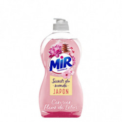 MIR - Vaisselle Secrets du Monde Japon Cerisier Impérial Fleur de Lotus - flacon de 450 ml Sonico.fr
