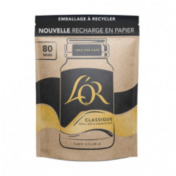 L'OR - Eco recharge Café Soluble Classique - paquet de 150 g Sonico.fr
