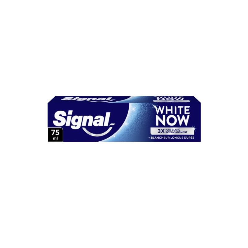 SIGNAL - White Now Dentifrice Blancheur - tube de 75 ml Sonico.fr