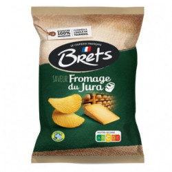BRET'S - Chips au Comté Fromage du Jura - paquet de 125 g Sonico.fr