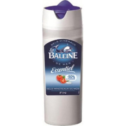 LA BALEINE - Essentiel Sel fin 50% de sodium en moins - Salière de 125 g Sonico.fr