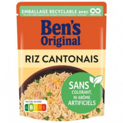 UNCLE BEN'S ORIGINAL - Riz Cantonais Micro Ondable - sachet de 250 g Sonico.fr