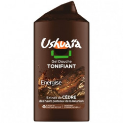 USHUAIA - Douche Tonifiant Extrait De Cèdre - flacon de 300 ml Sonico.fr