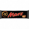 MARS - Barres chocolatées fourrées au caramel 10 barres de 45g - paquet de 450 g Sonico.fr