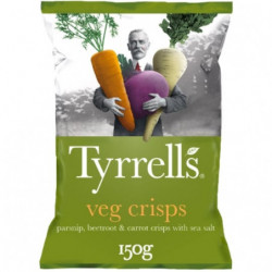 TYRRELL'S - Chips Mélange De Légumes - paquet de 150 g Sonico.fr
