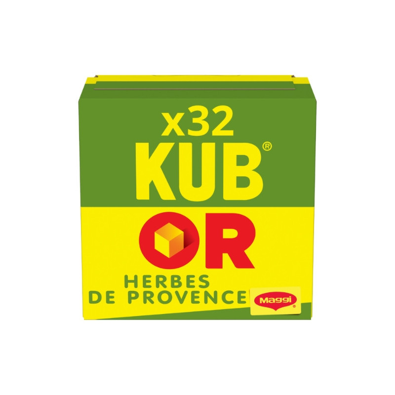 MAGGI - Kub Or Bouillon Herbes De Provence  - 16 bâtonnets de 2 cubes - 128 g Sonico.fr