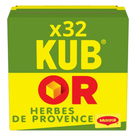 MAGGI - Kub Or Bouillon Herbes De Provence  - 16 bâtonnets de 2 cubes - 128 g Sonico.fr