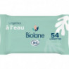 BIOLANE - Lingettes à l'eau Bio - paquet de 54 lingettes Sonico.fr