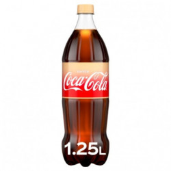 COCA COLA - Soda Saveur Vanille - bouteille de 1,25 l Sonico.fr
