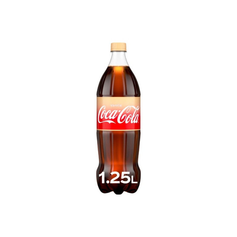 COCA COLA - Soda Saveur Vanille - bouteille de 1,25 l Sonico.fr
