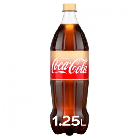 COCA COLA - Soda Saveur Vanille - bouteille de 1,25 l Sonico.fr