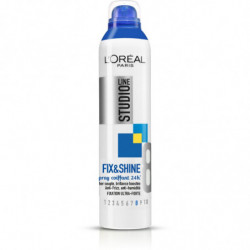 L'OREAL PARIS - Studio line - Spray Fix&Shine Fixation Ultra Forte - 300 ml Sonico.fr