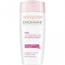 DIADERMINE - Lait Démaquillant Hydratant PH5 Pour peaux sèches sensibles - flacon de 200 ml Sonico.fr