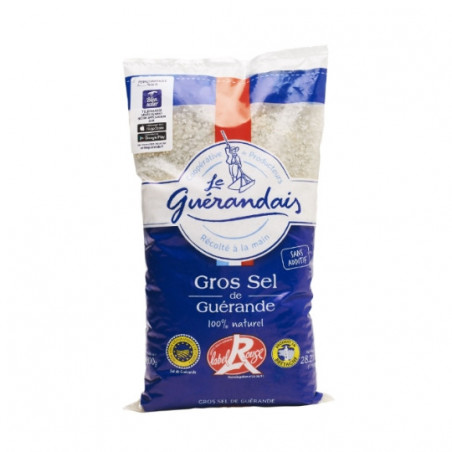 LE GUERANDAIS - Gros sel de Guérande Label Rouge - sachet de 800 g Sonico.fr