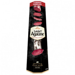 SAINT AGAUNE - Saucisse sèche Familial - boite de 320 g Sonico.fr