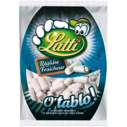 LUTTI - O'tablo Bonbons au réglisse - sachet de 200 g Sonico.fr