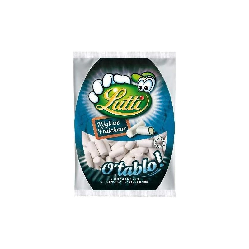 LUTTI - O'tablo Bonbons au réglisse - sachet de 200 g Sonico.fr