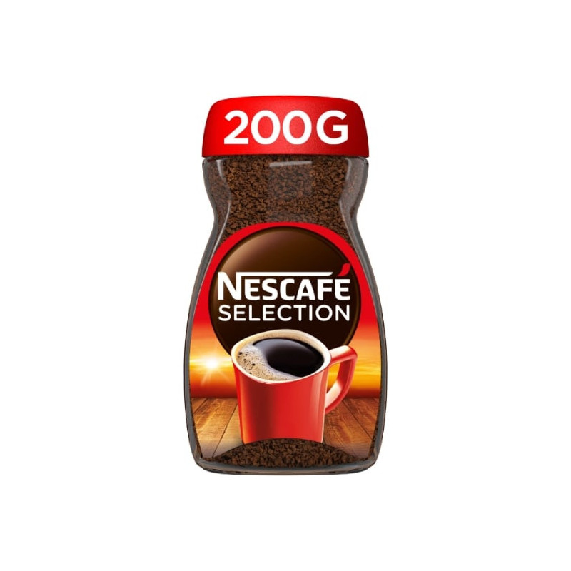 NESCAFE - Sélection Café Soluble - flacon de 200 g Sonico.fr