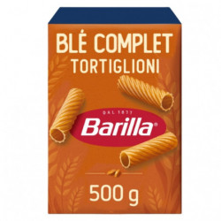 BARILLA -  Pâte Intégrale Tortiglioni Au Blé Complet - paquet de 500 g Sonico.fr