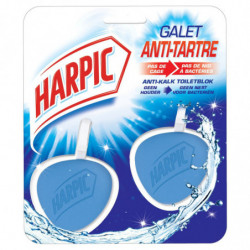 HARPIC - Bloc WC galets anti-tartre - paquet de 2 galets Sonico.fr
