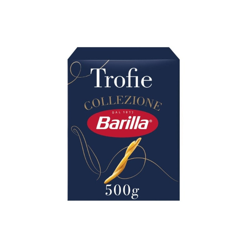 BARILLA - Pâtes Collezione Trofie n.296 - paquet de 500 g Sonico.fr