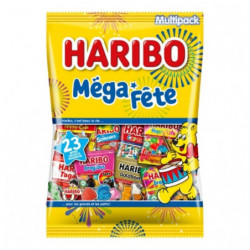 HARIBO - Mega Fête Bonbons - sachet de 1 kg Sonico.fr