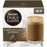NESCAFE - Cafe Au Lait Intenso Café dosettes Compatible Dolce Gusto - boîte de 16 capsules Sonico.fr