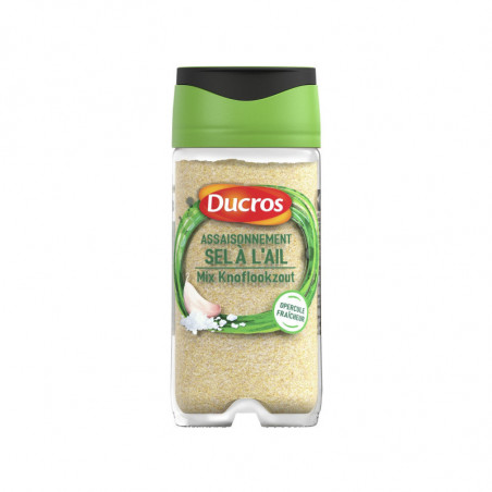 DUCROS - Sel à l'ail - pot de 80 g Sonico.fr