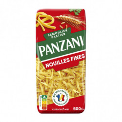 PANZANI - Nouilles Fines Pâtes - paquet de 500 g Sonico.fr