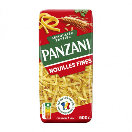 PANZANI - Nouilles Fines Pâtes - paquet de 500 g Sonico.fr