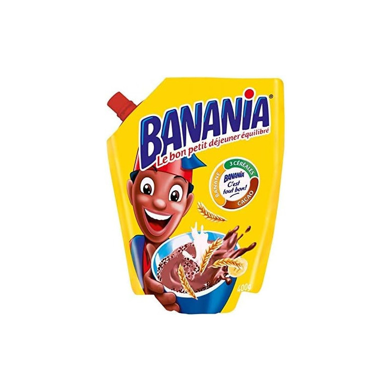 BANANIA - Chocolat En Poudre - 400 g Sonico.fr