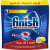 FINISH - Powerball Tout en 1 Max - Tablettes lave-vaisselle citron - 45 Tablettes Sonico.fr