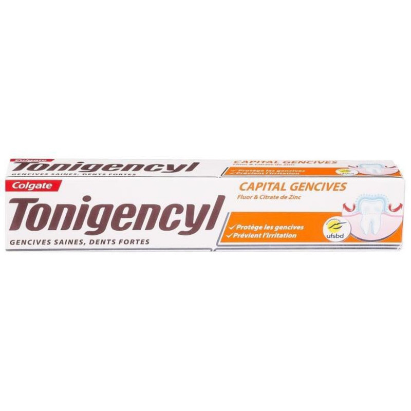 TONIGENCYL - Dentifrice Capital Gencives - tube de 75 ml Sonico.fr