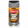 DUCROS - Poivre noir moulu force 8 Indonésie - Pot de 38 g Sonico.fr
