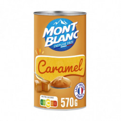 MONT BLANC - Crème Dessert Caramel - boite de 570 g Sonico.fr
