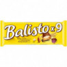 BALISTO - Barres chocolatées au miel et amandes - paquet de 9 barres - 165 g Sonico.fr