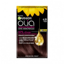 GARNIER OLIA - Coloration permanente Sans Amoniaque Marron glacé 4.15 Sonico.fr