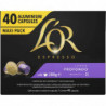 L'OR - Espresso Profondo Lungo Intensité 8 - 40 Capsules de café en aluminium Compatible Nespresso Sonico.fr
