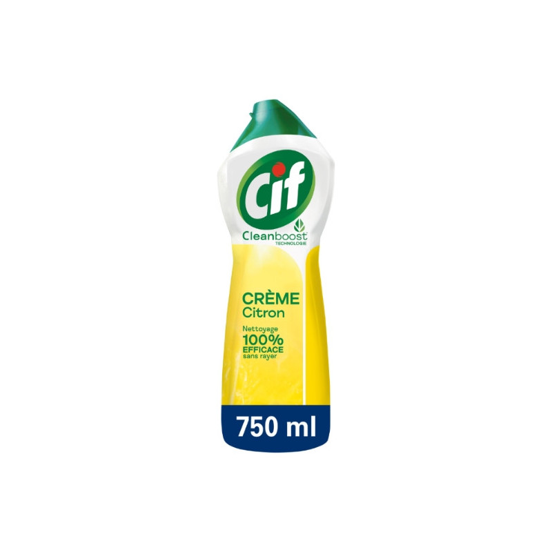 CIF - Crème Citron Nettoyant toutes surfaces - 750ml Sonico.fr