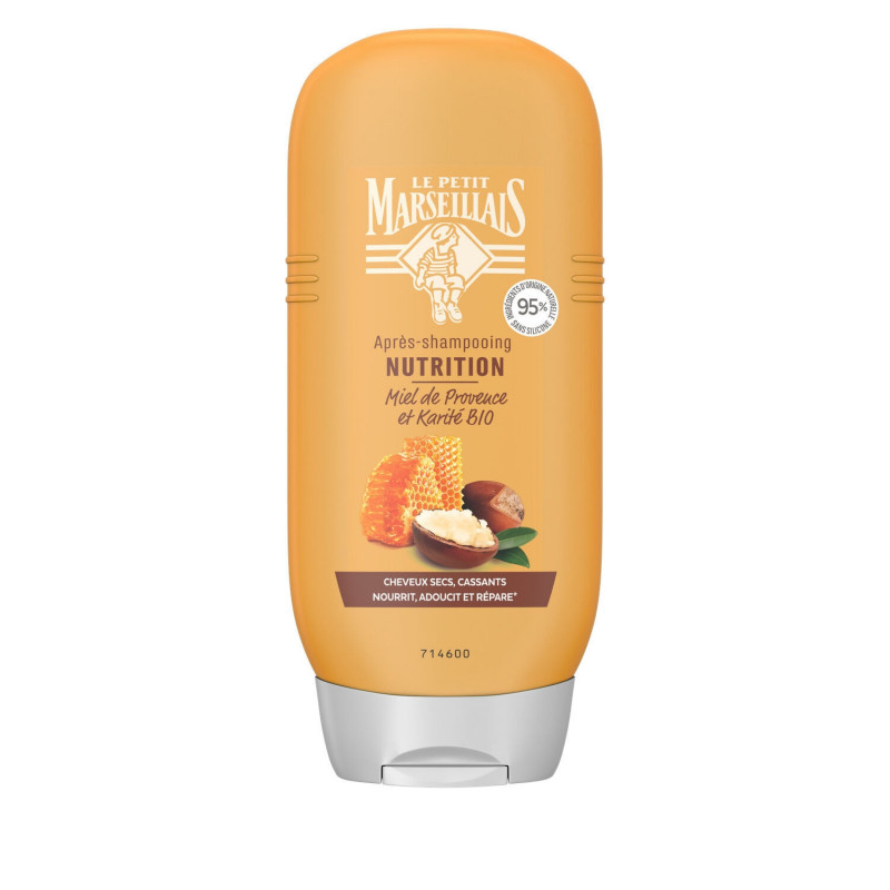 LE PETIT MARSEILLAIS - Après-shampooing Nutrition miel karité - flacon de 200 ml Sonico.fr